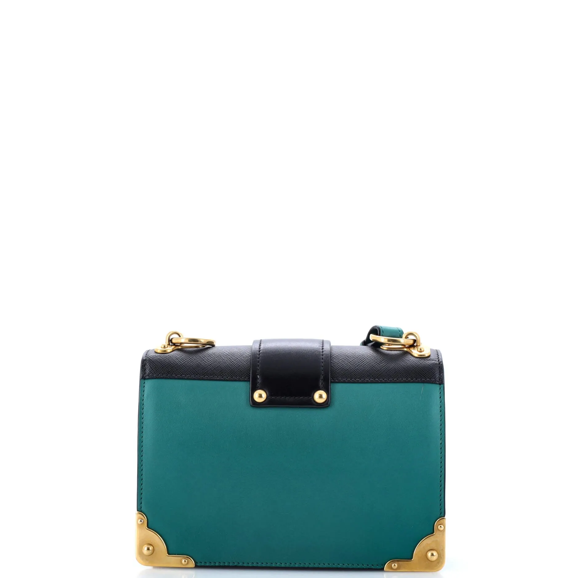 Animalier Cahier Crossbody Bag City Calf and Saffiano Small
