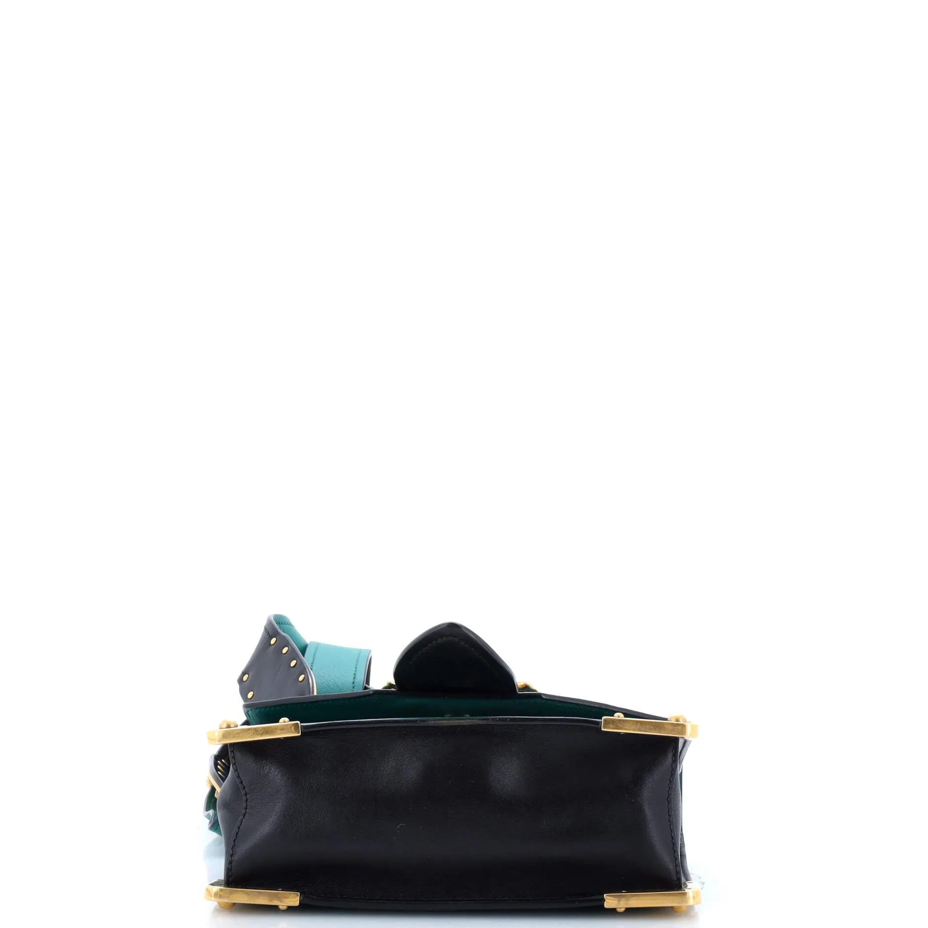 Animalier Cahier Crossbody Bag City Calf and Saffiano Small