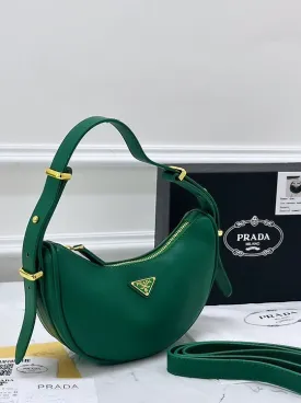 Arque Leather Mini Shoulder Bag By Prada