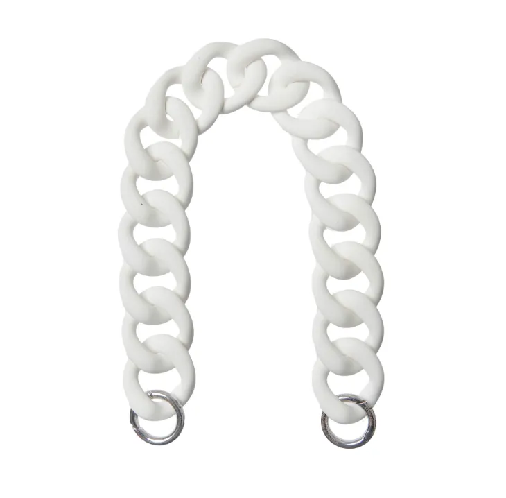 Bag Chain Chunky - ivory matt