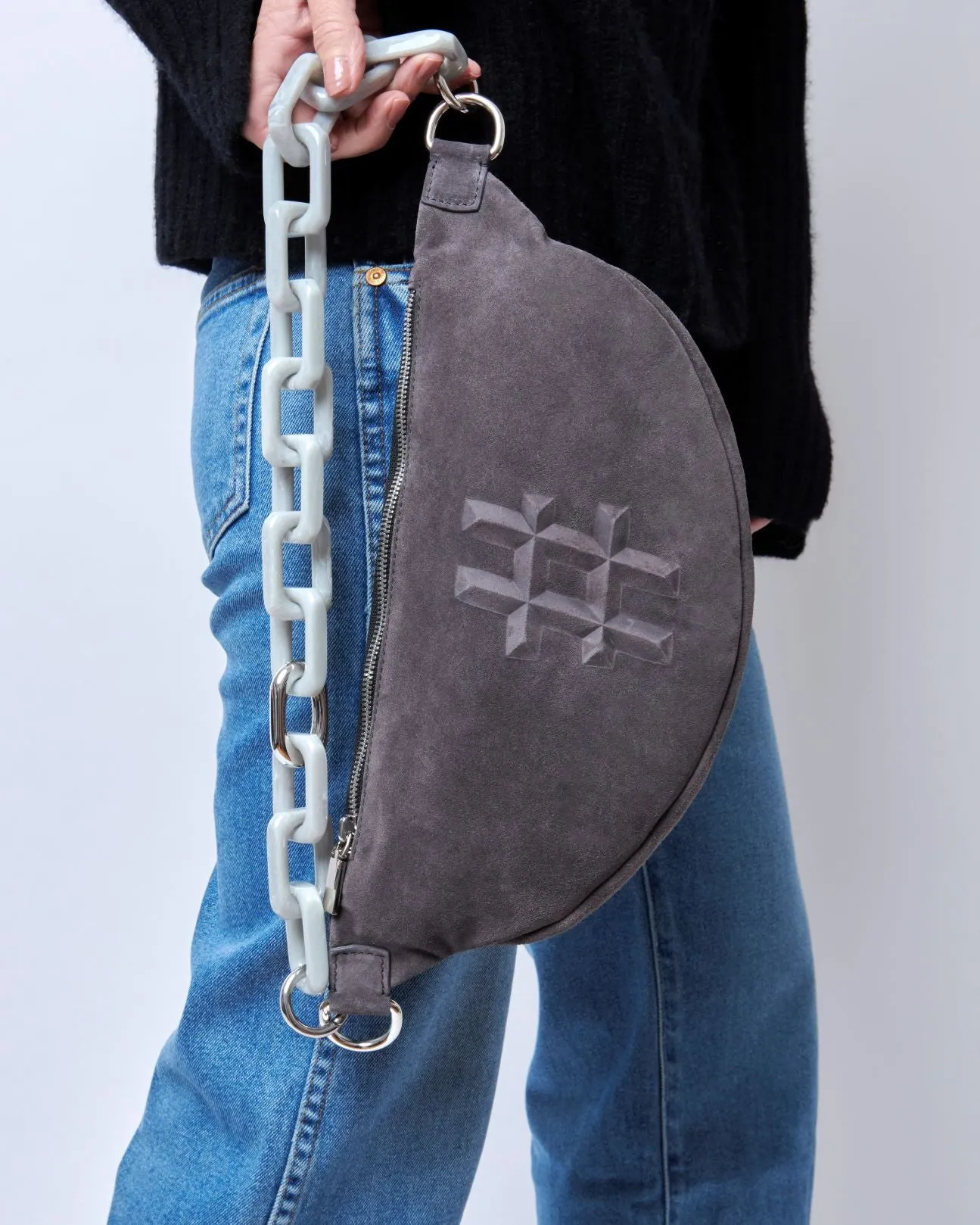 Bag Chain Square - moon