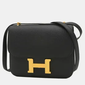 Black Epson Constance 18 Miroir Shoulder Bag