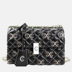 Black/Beige Leather LE REVE Crossbody