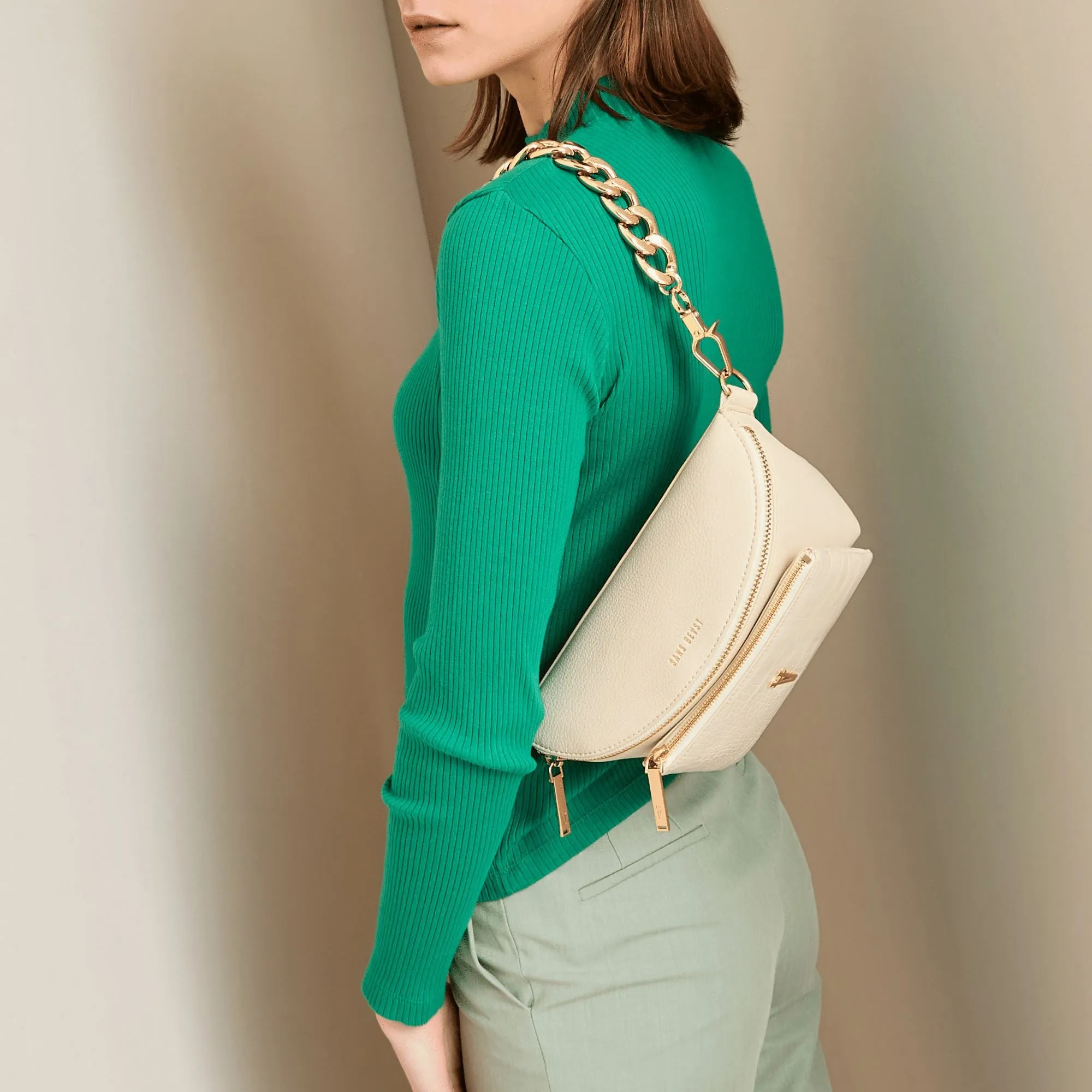 Bright Spark Crossbody - Pale Vanilla