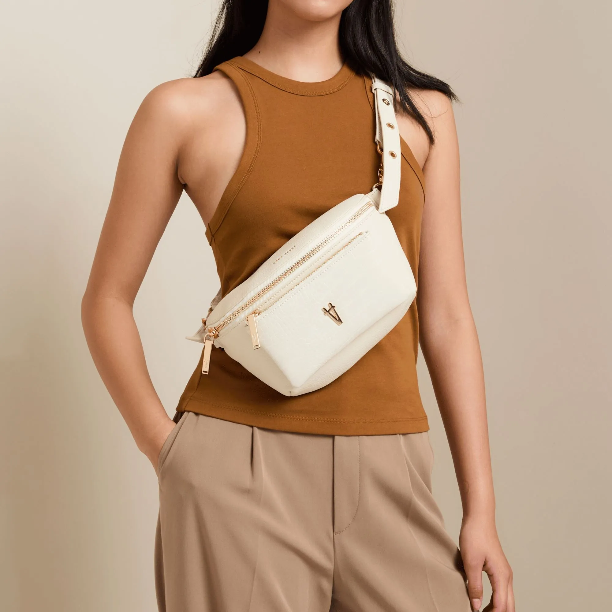 Bright Spark Crossbody - Pale Vanilla