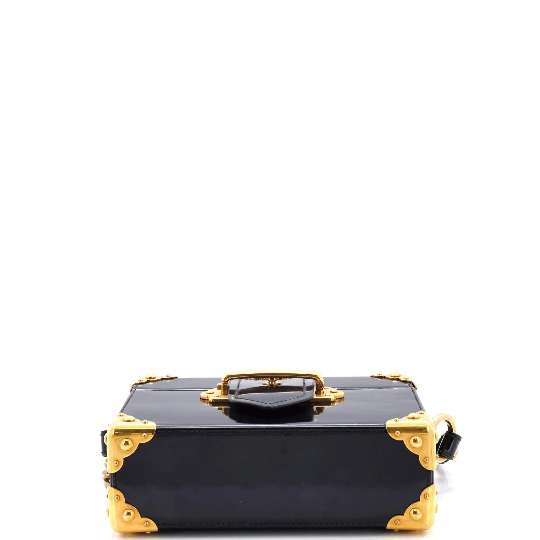 Cahier Box Bag Spazzolato Leather Mini