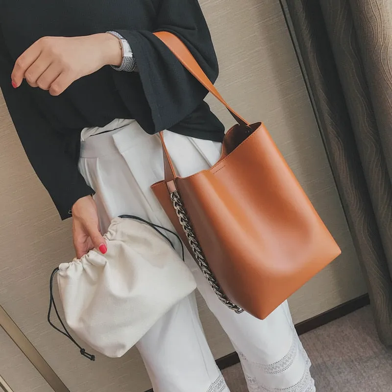 Chain Bucket Bag