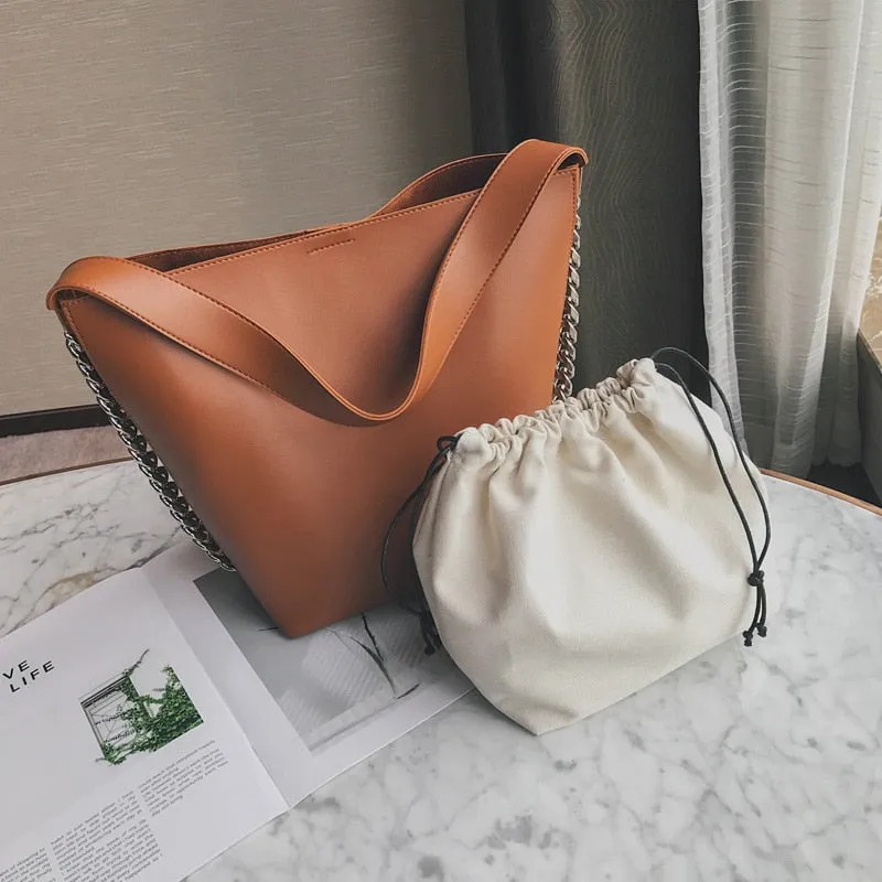 Chain Bucket Bag