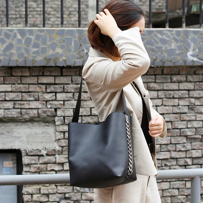 Chain Bucket Bag