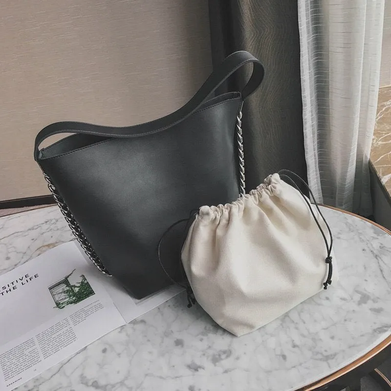 Chain Bucket Bag