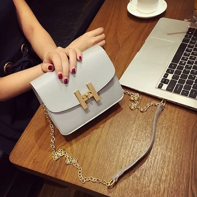 Chain woman messenger bag