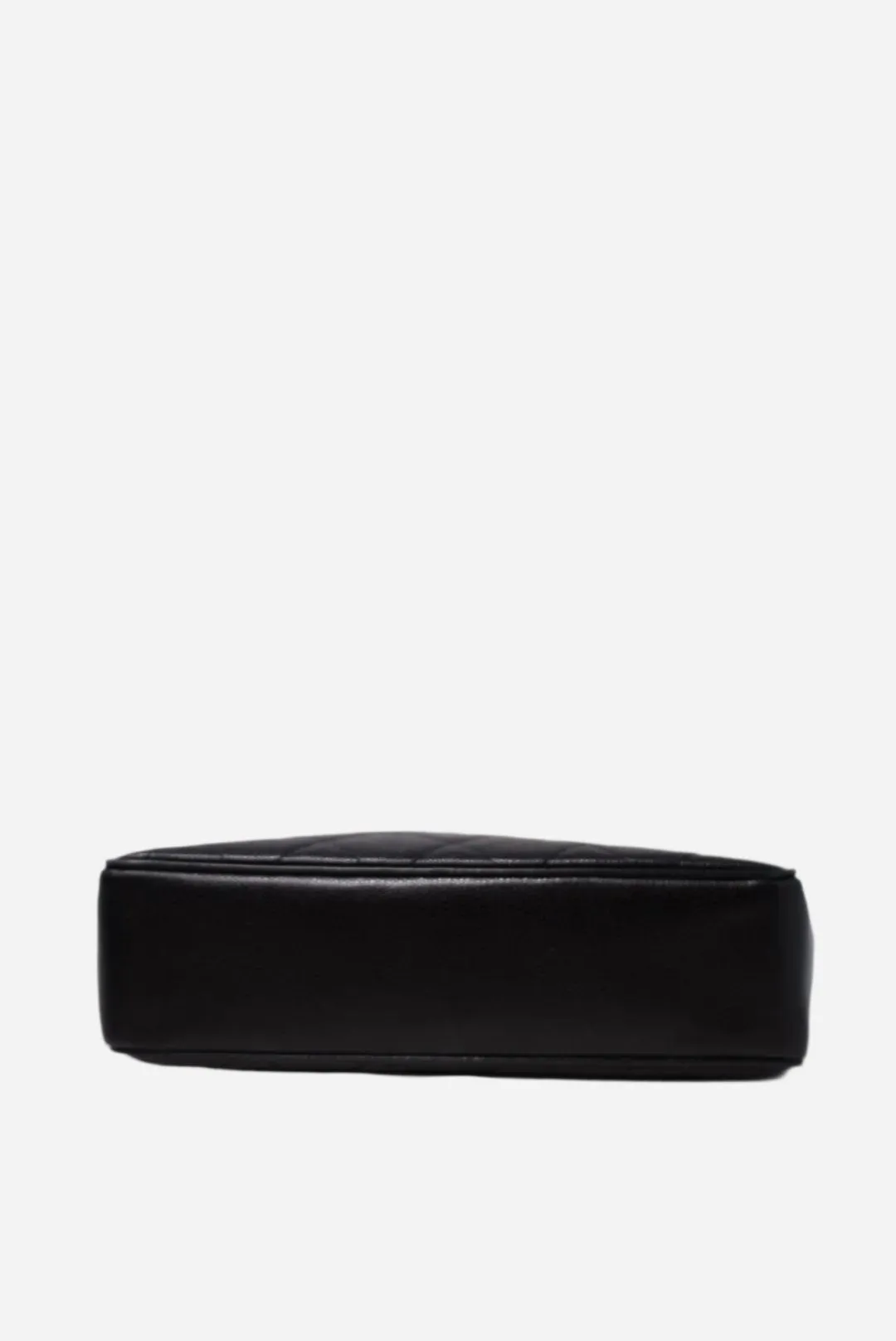 Chanel Black Quilted Caviar Tote Bag
