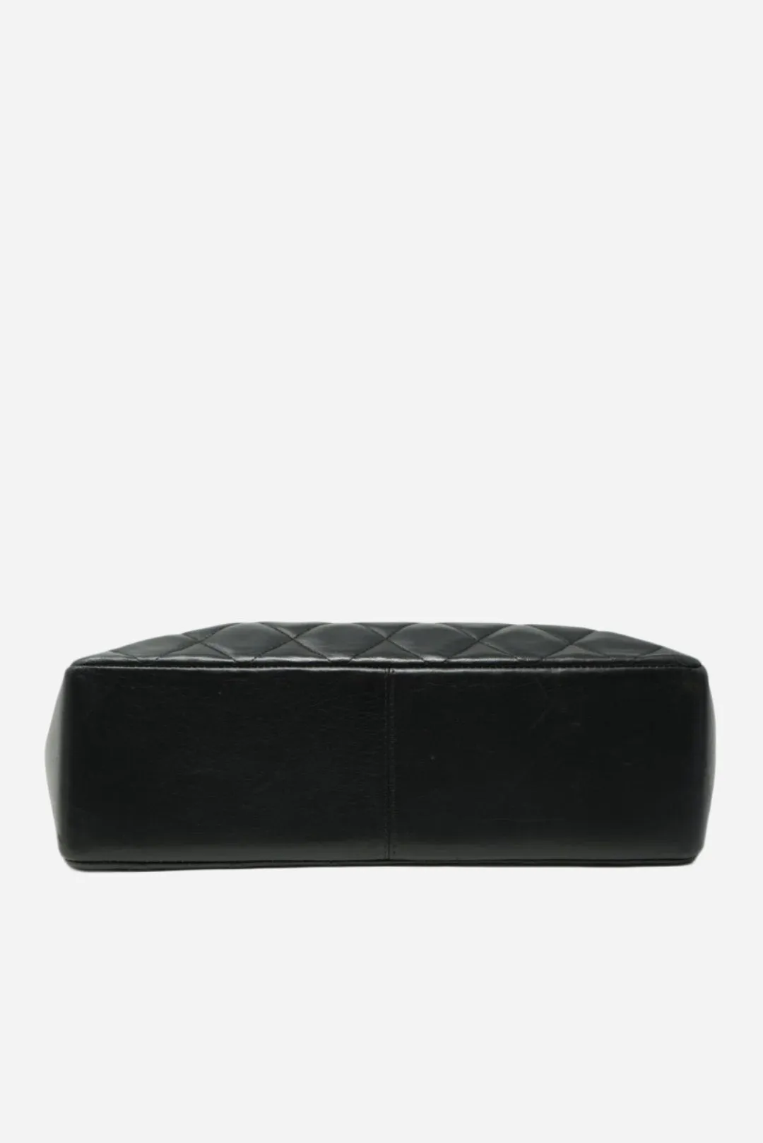 CHANEL Paris Edition Shoulder Bag Black Lambskin 1994-1996