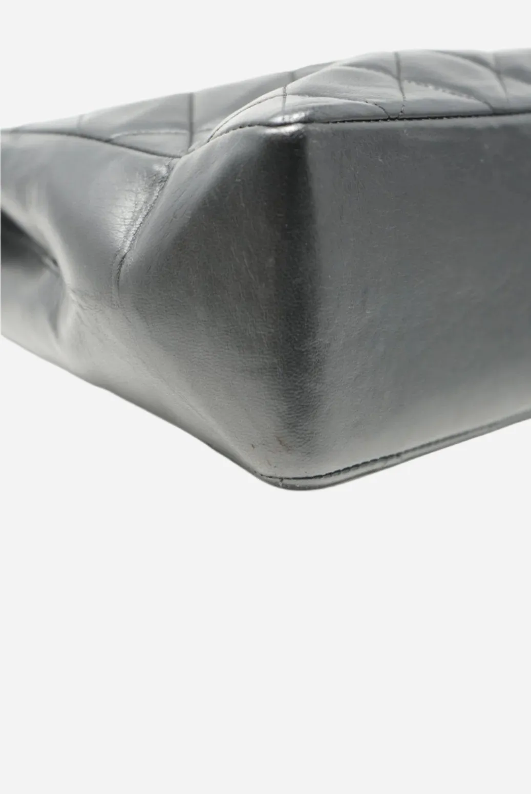 CHANEL Paris Edition Shoulder Bag Black Lambskin 1994-1996