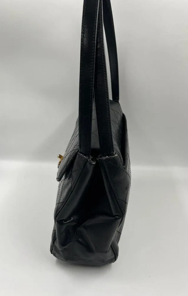 Chanel Vintage Shoulder Bag with 24k Gold Plated Hardware.