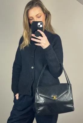 Chanel Vintage Shoulder Bag with 24k Gold Plated Hardware.
