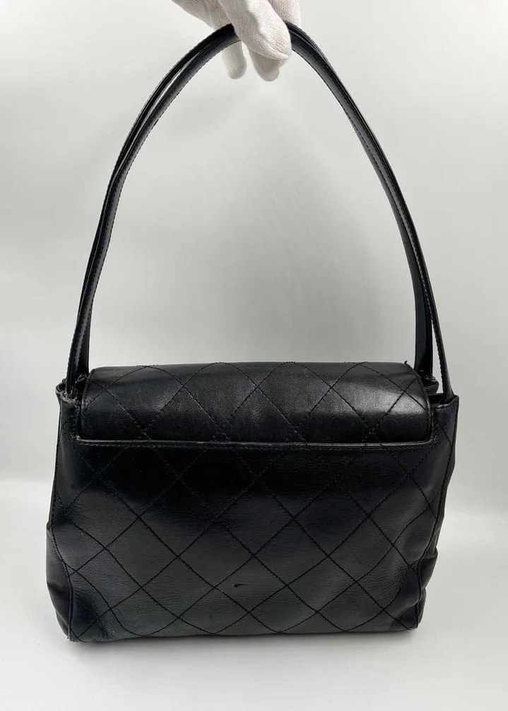 Chanel Vintage Shoulder Bag with 24k Gold Plated Hardware.