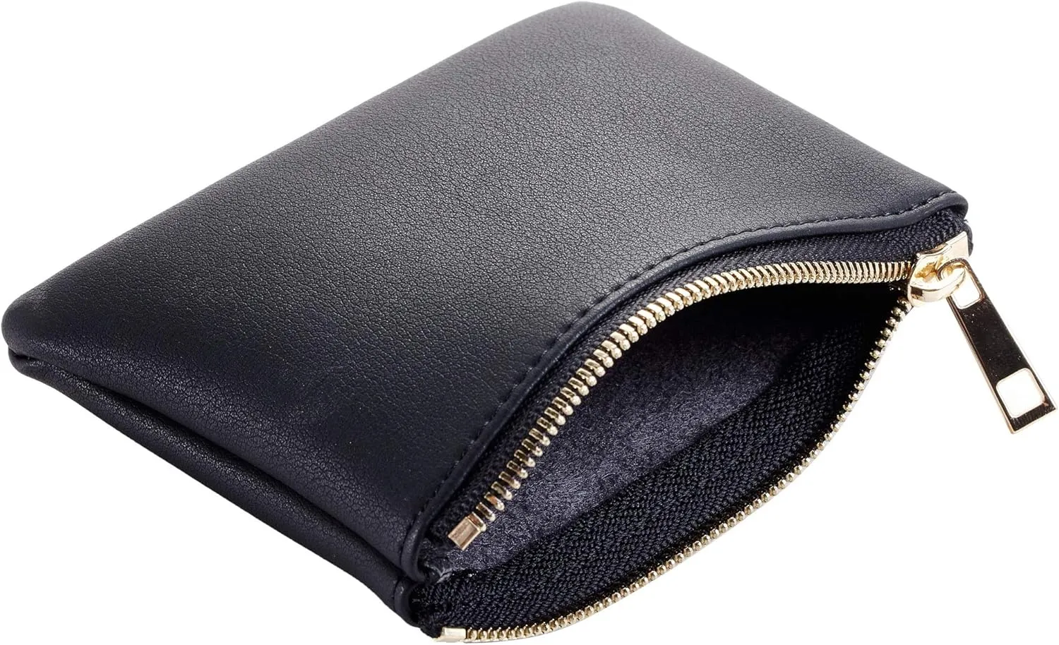 Chelmon Vegan Leather Coin Purse Pouch Change Purse With Zipper For Men Women