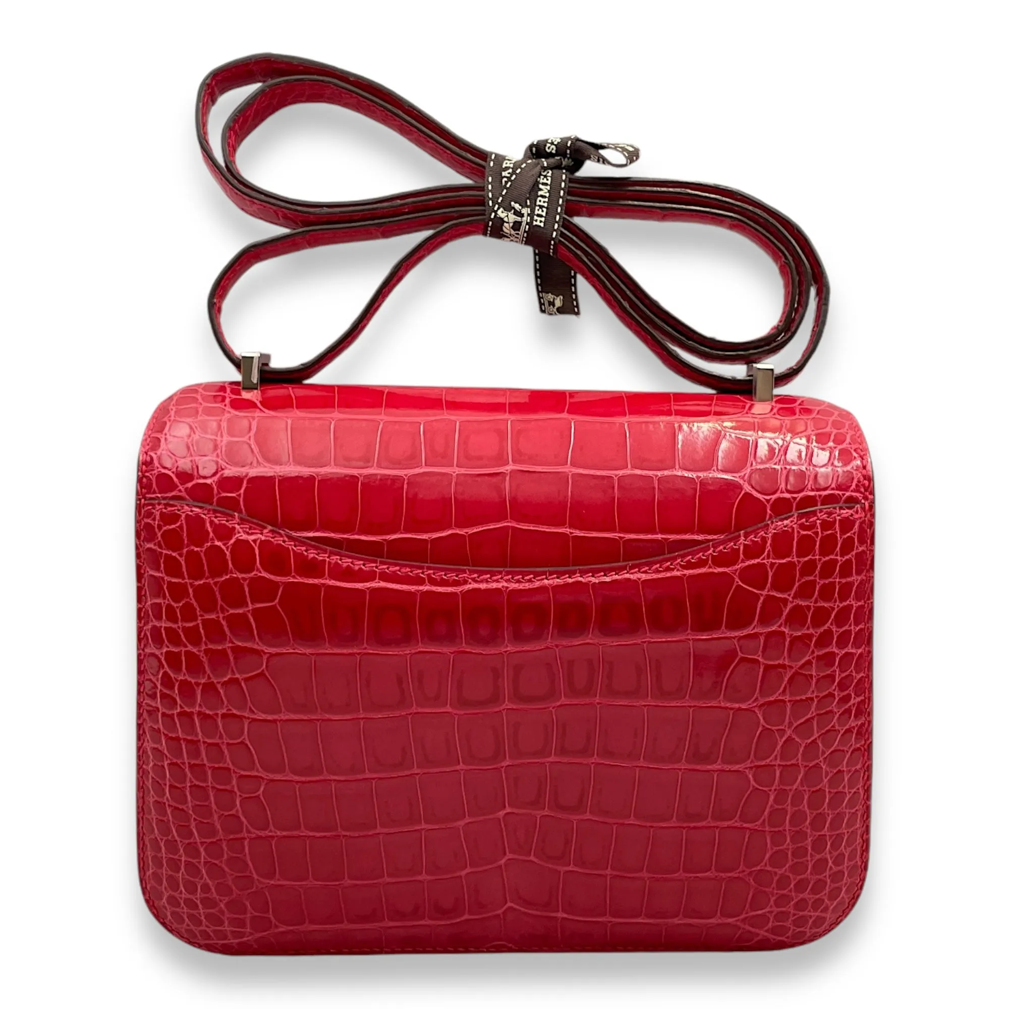 Constance 18 Rose Extreme in Shiny Alligator, Palladium hardware
