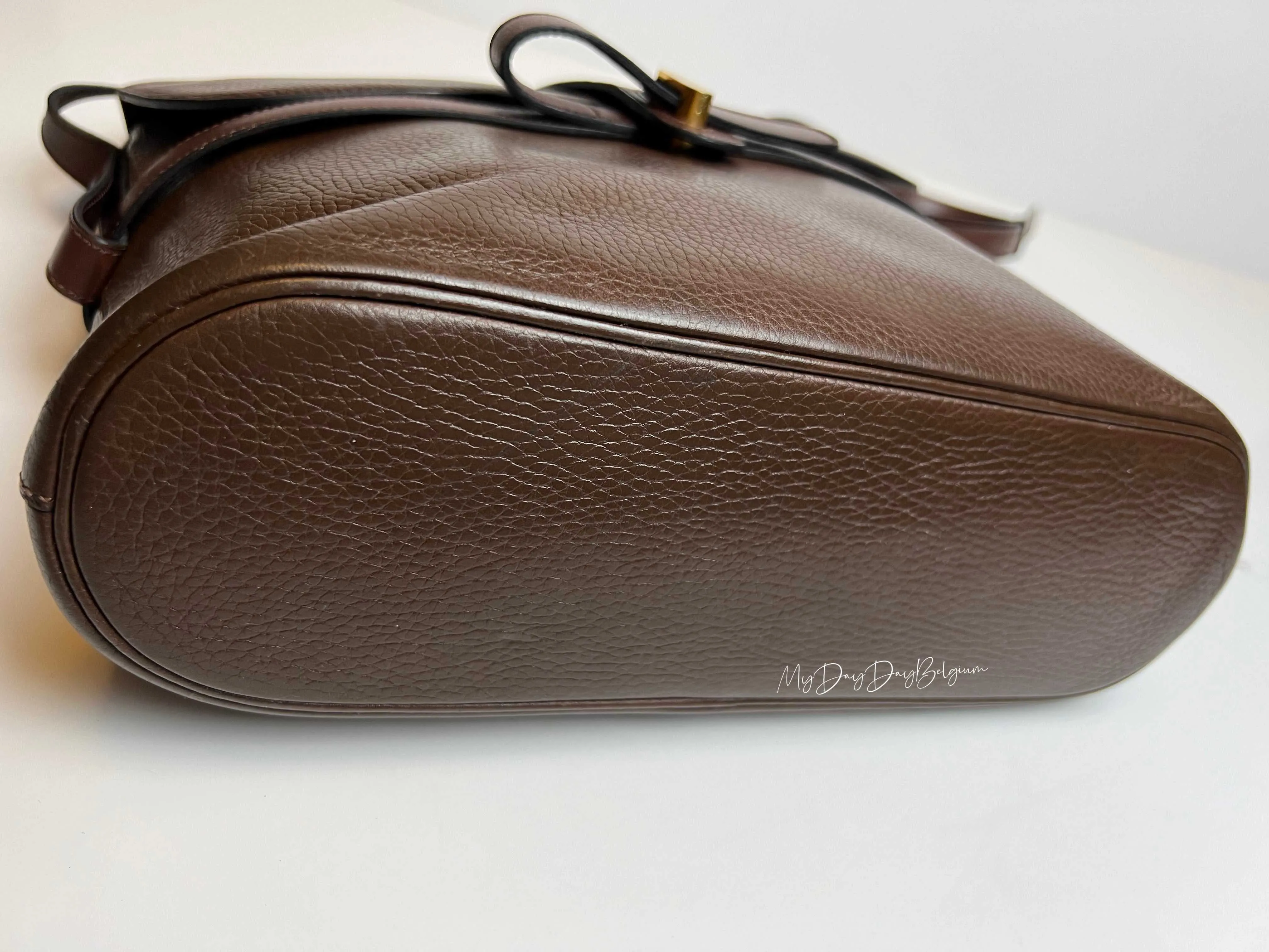 Delvaux vintage brown crossbody bag 1993