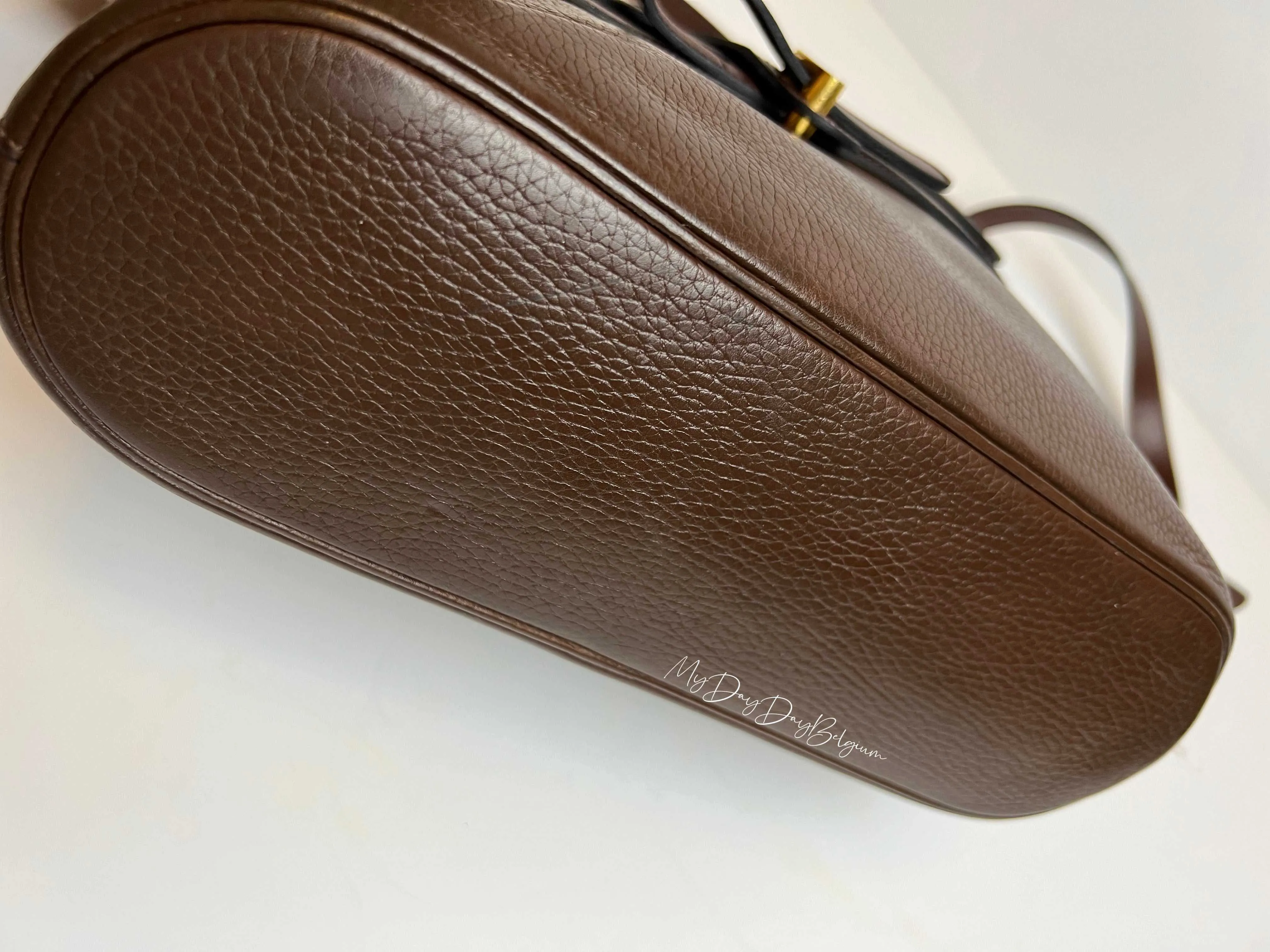 Delvaux vintage brown crossbody bag 1993