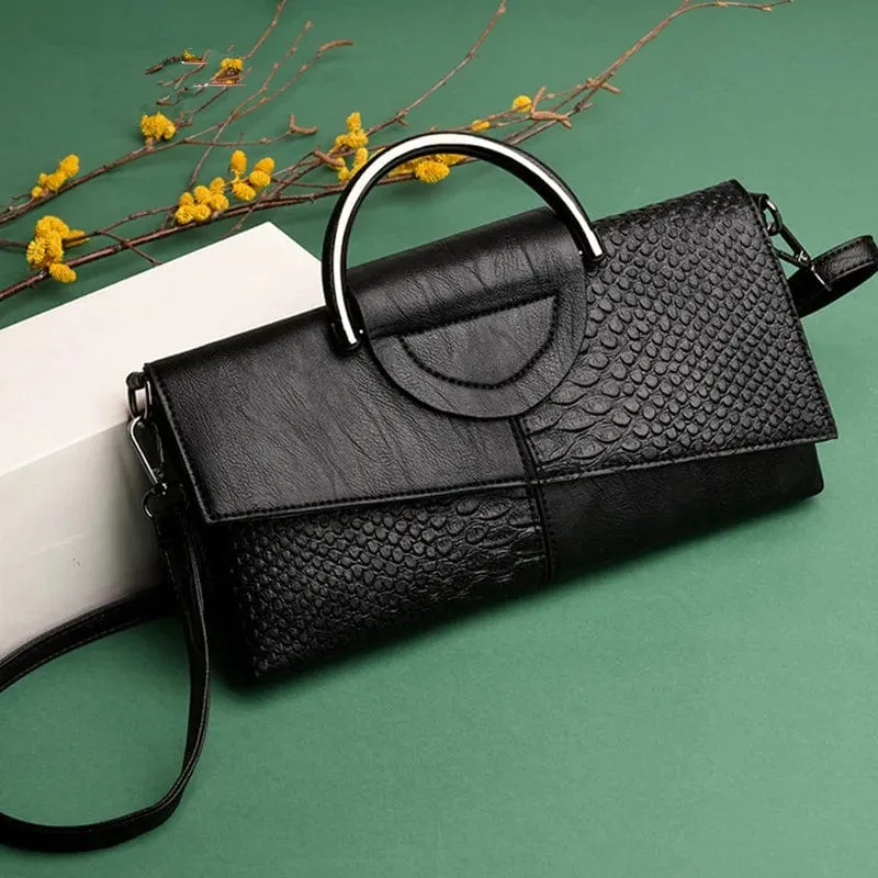 High Quality Soft PU Leather Handbag  Luxury Purses