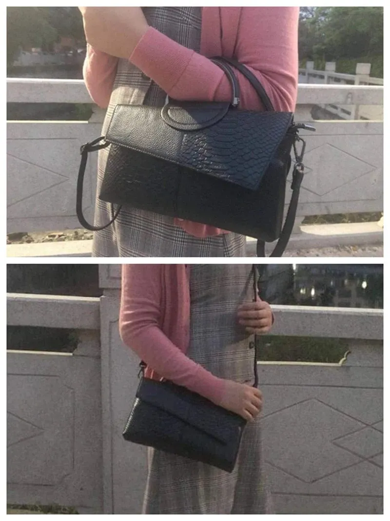 High Quality Soft PU Leather Handbag  Luxury Purses