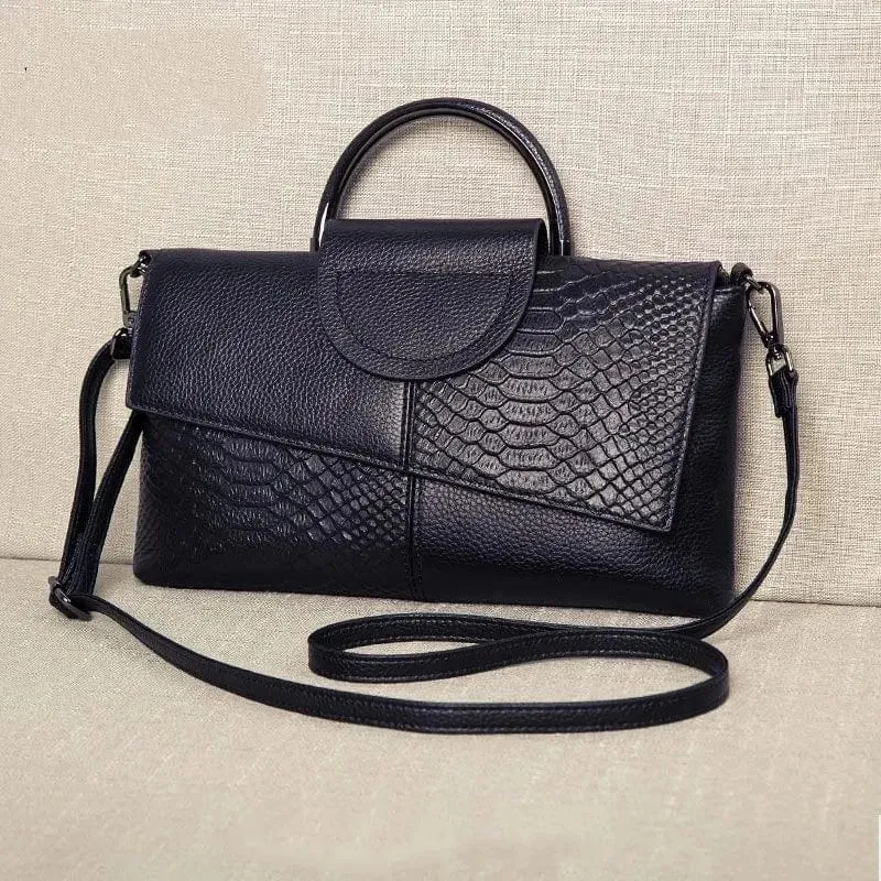 High Quality Soft PU Leather Handbag  Luxury Purses