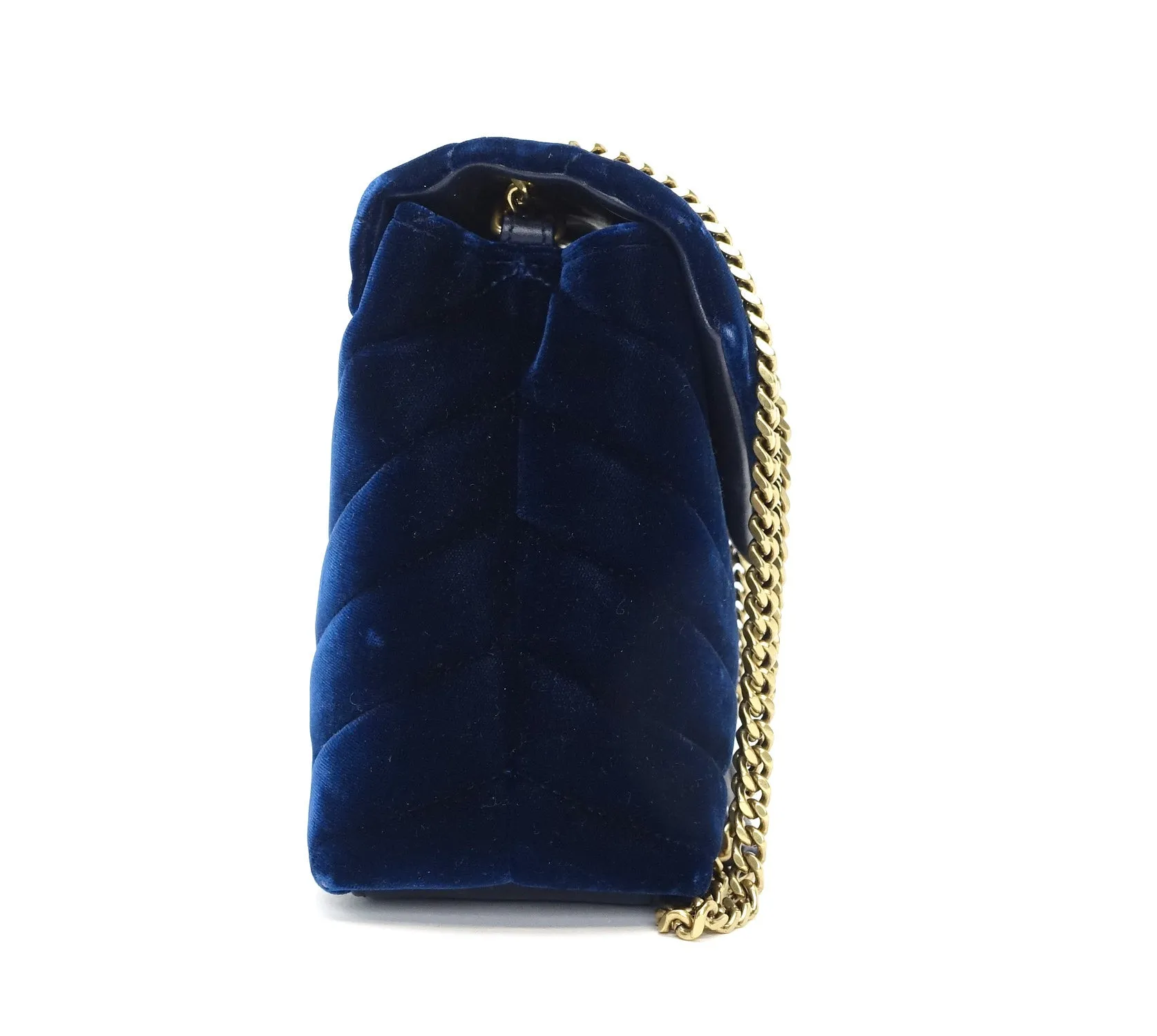 Loulou Matalasse Chevron Velvet Small Bag