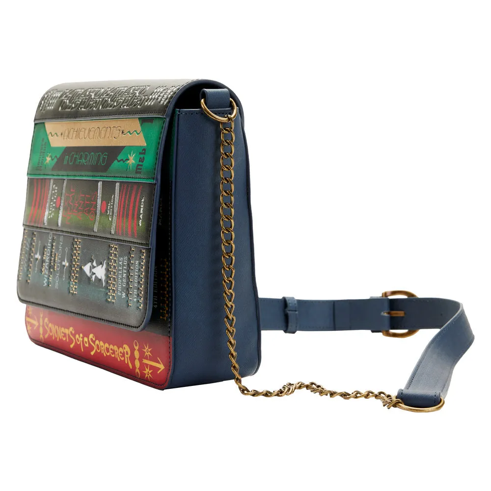 Loungefly Fantastic Beasts Magical Books Chain Strap Crossbody Bag Purse