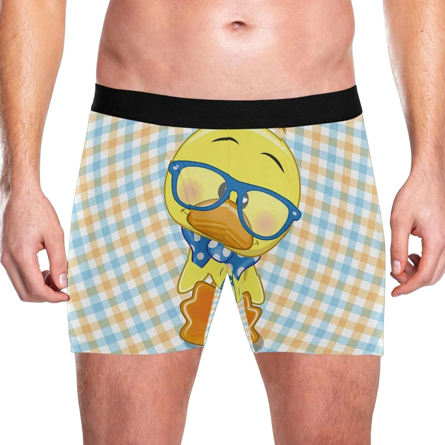 Oyihfvs Men's Novelty Boxer Briefs Breathable Underwear Stretchy Underpants Shorts S-XL