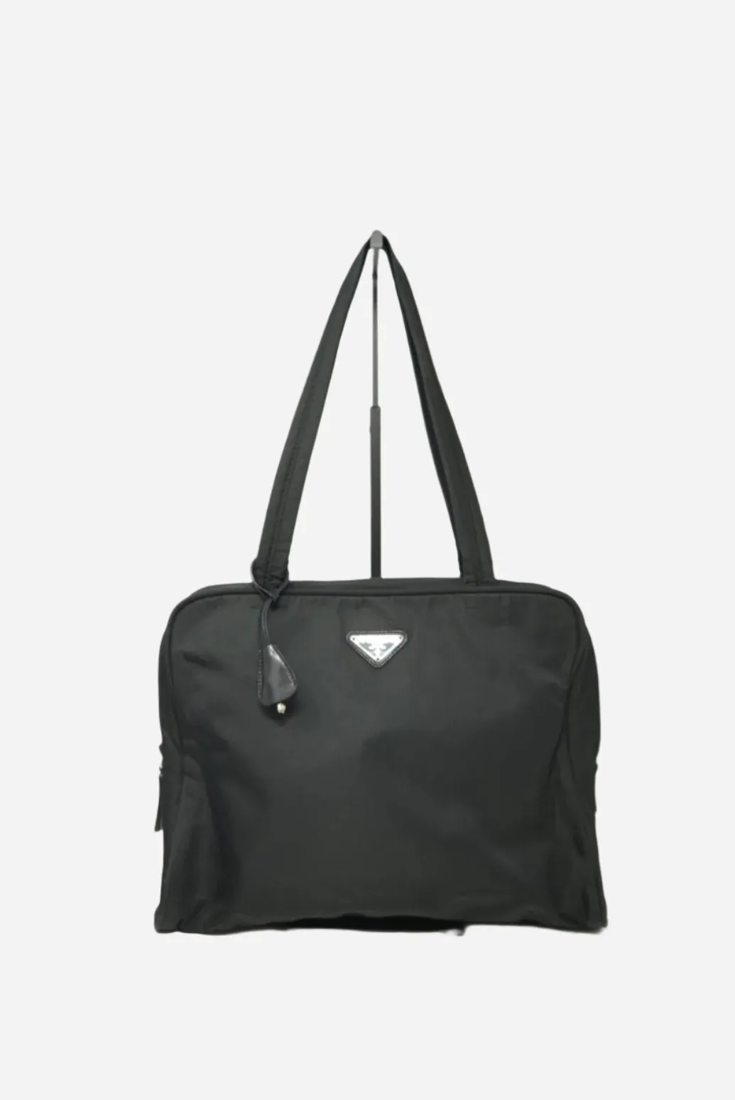 Prada Black Nylon Tessuto Handbag 1998
