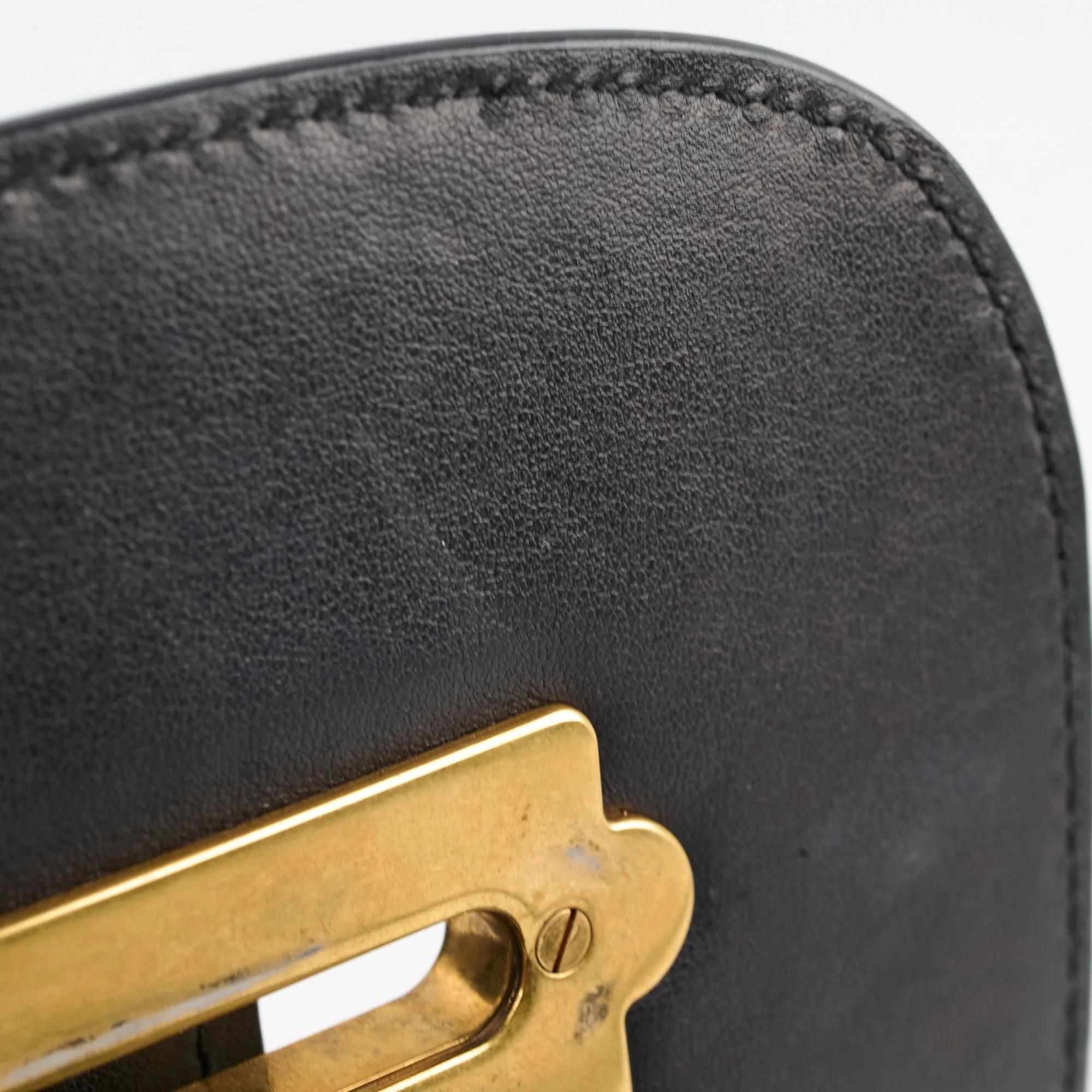 Prada Cahier Curved Crossbody Bag Black