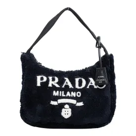Prada Re- Edition 2000 Terry Bag Black 03859B