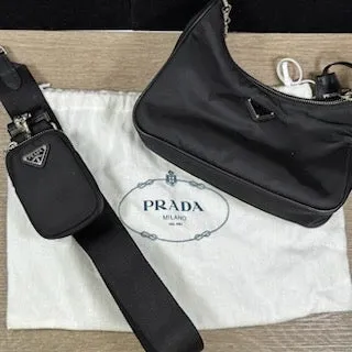 Prada Re-Edition 2005 Nylon Shoulder Bag