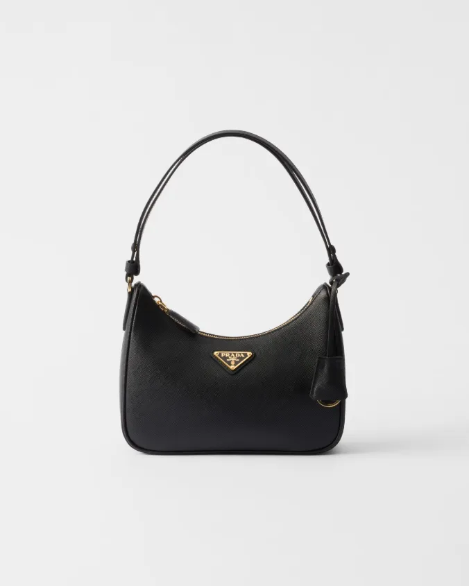 Prada re-edition saffiano leather mini bag