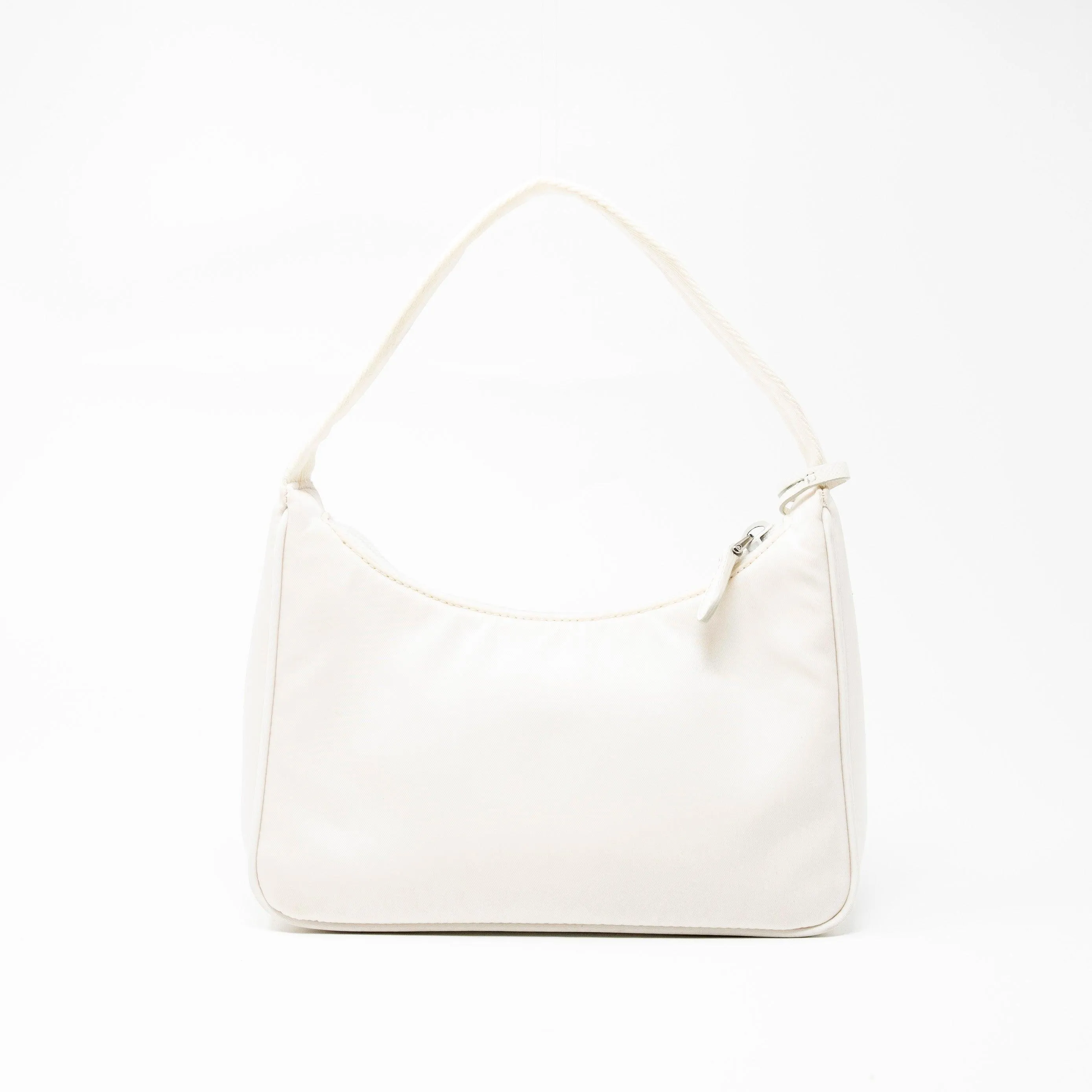 Prada White Re-Edition 2000 Mini Bag