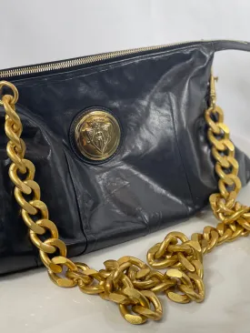 "CUBANO" Chunky Matte Gold Crossbody Chain Strap