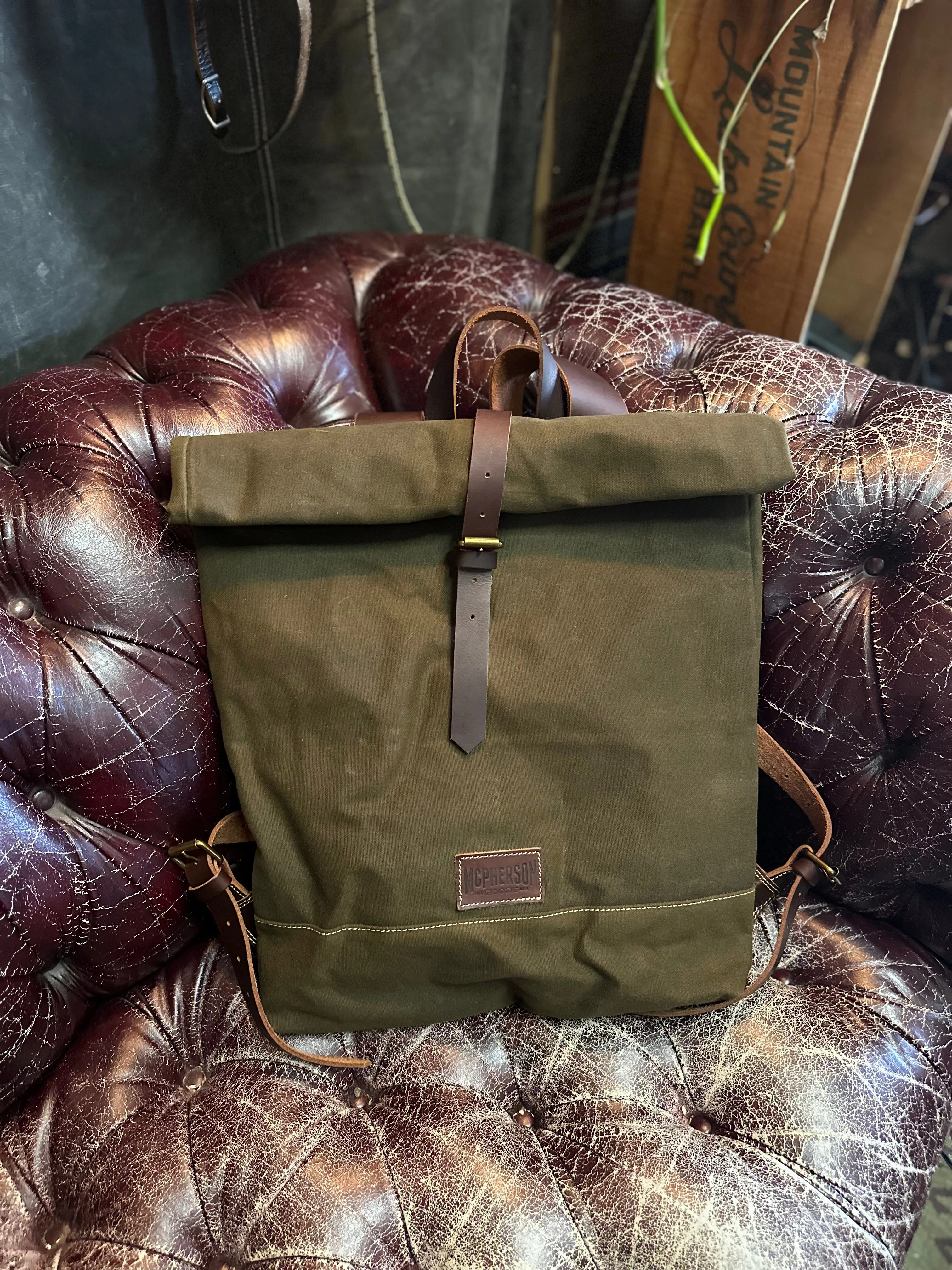 Roll Top Backpack