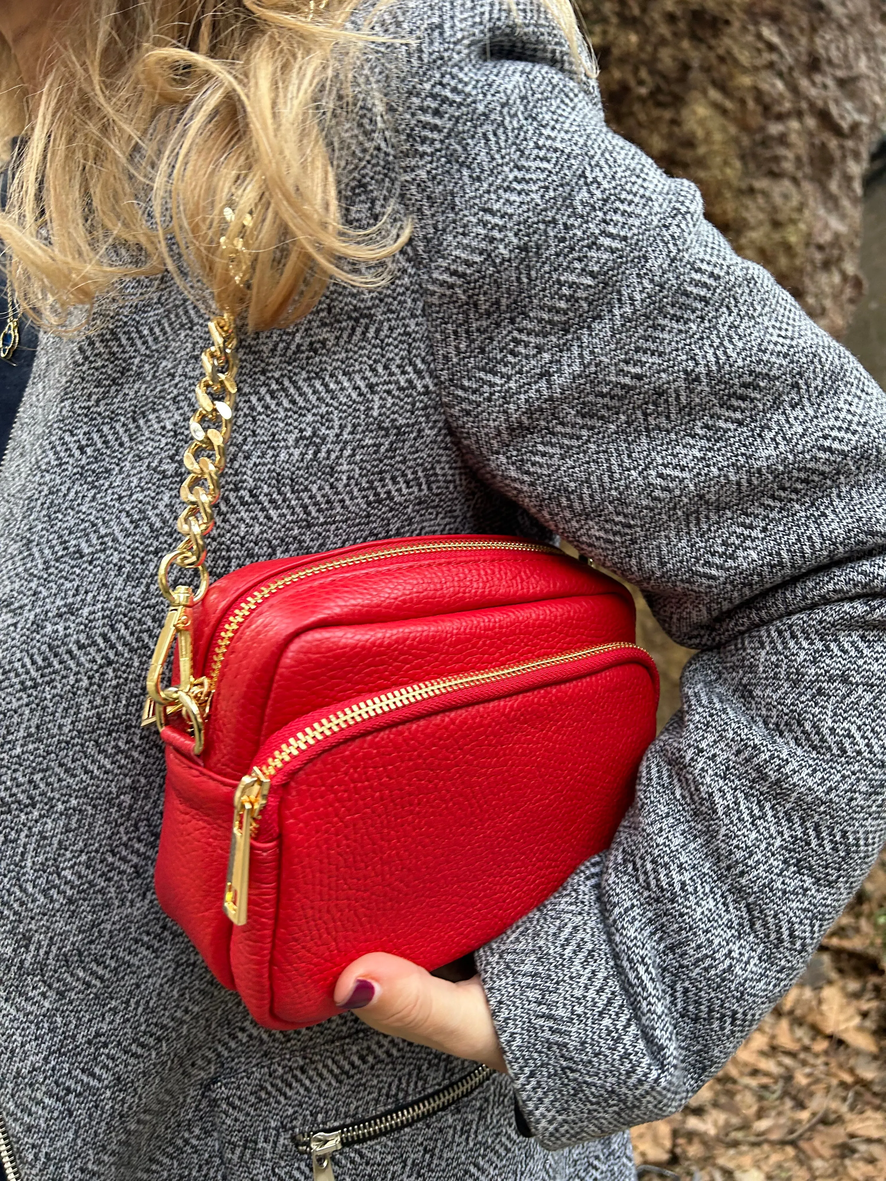 Shoulder Chain Bag Strap | Gold