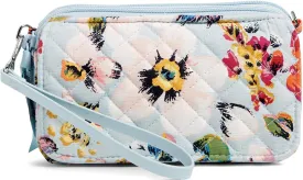 Vera Bradley Women's Cotton All in One Crossbody Purse with RFID Protection