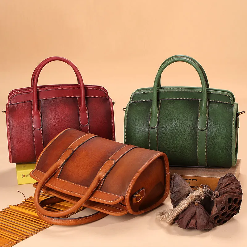 Women Genuine Leather Handbags Shoulder Bag Purses for Women