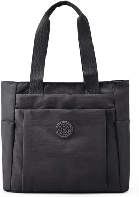 Work Tote Bag for Women, Travel Shoulder Bag Large Purse Nurse Tote Bag with Zipper for School, College, Gym